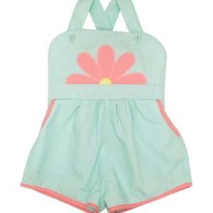 SOLD The Beaufort Bonnet Company Sea Island Seafoam Ruthie Romper size 4T
